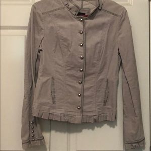 Corduroy grey blazer